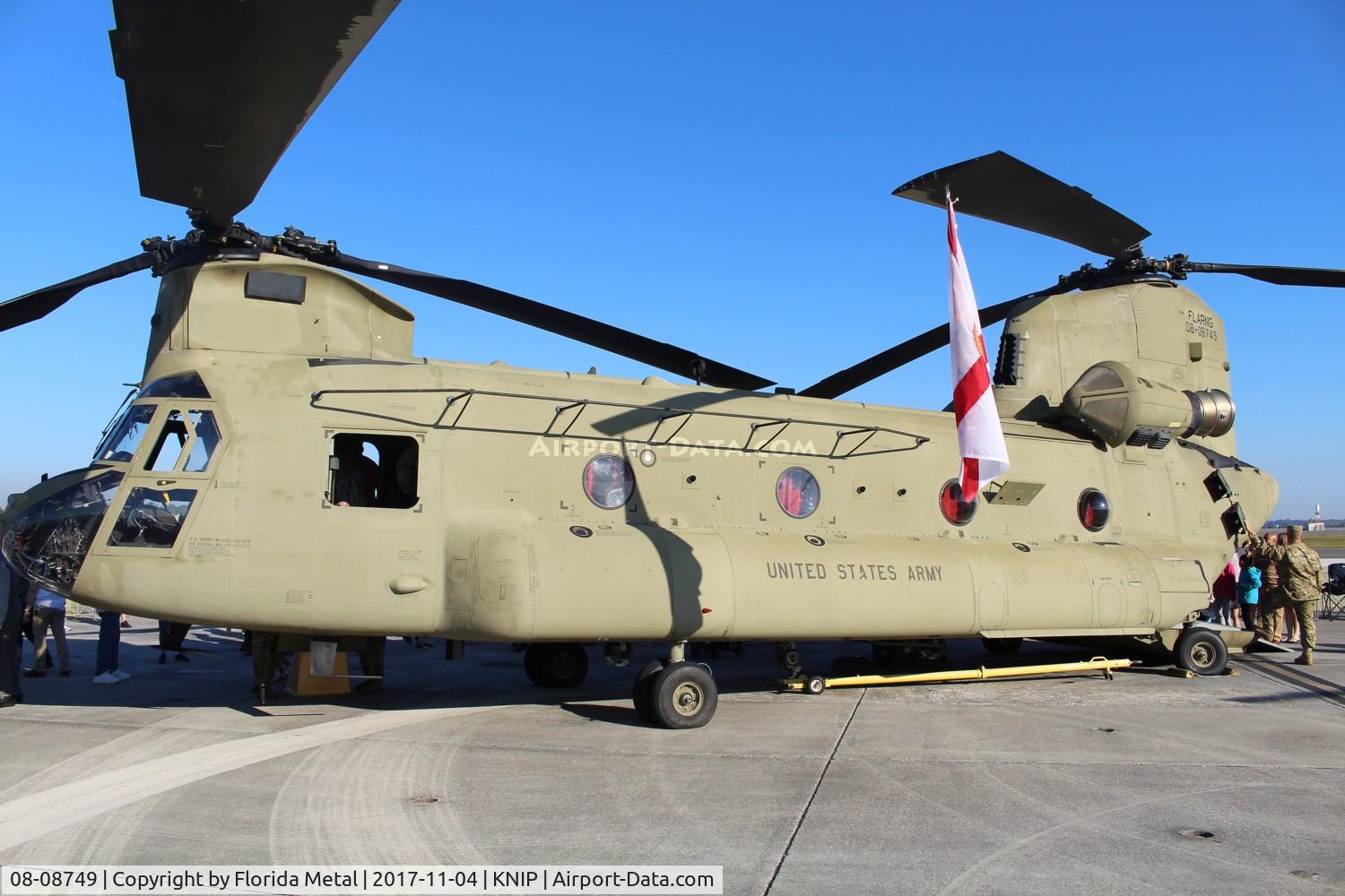 08-08749, 2008 Boeing CH-47F Chinook C/N M8749, US Army CH-47