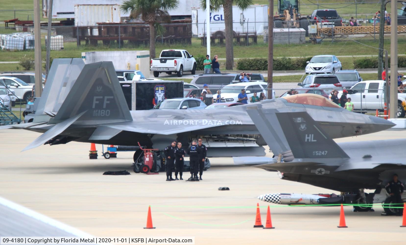 09-4180, Lockheed Martin F-22A Raptor C/N 4180, USAF F-22A