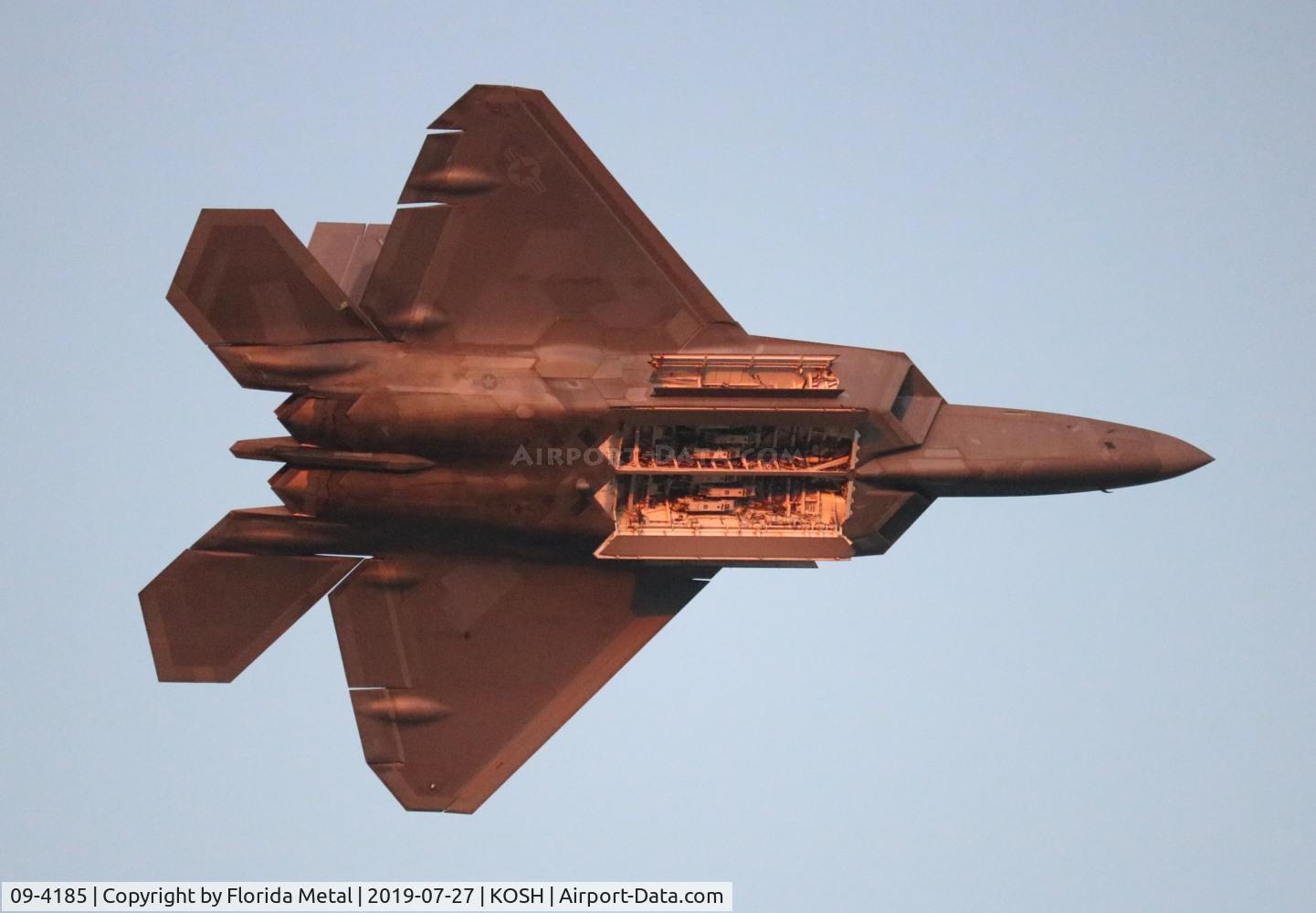 09-4185, Lockheed Martin F-22A Raptor C/N 4185, USAF F-22A