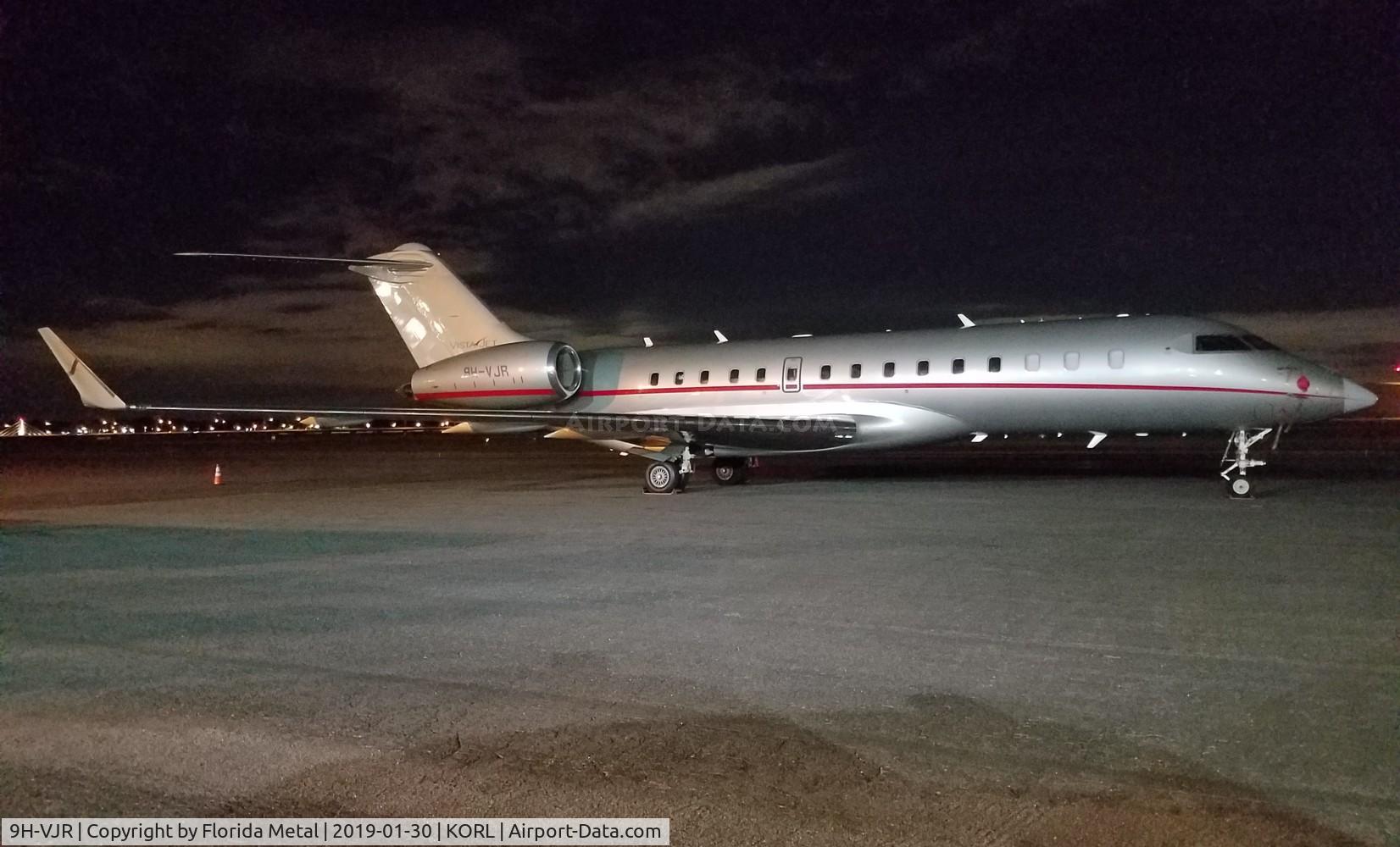 9H-VJR, 2014 Bombardier BD-700-1A10 Global 6000 C/N 9703, BD-700 Global 6000
