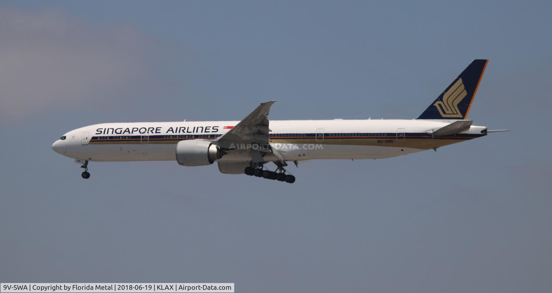 9V-SWA, 2006 Boeing 777-312/ER C/N 34568, Singapore 777-300