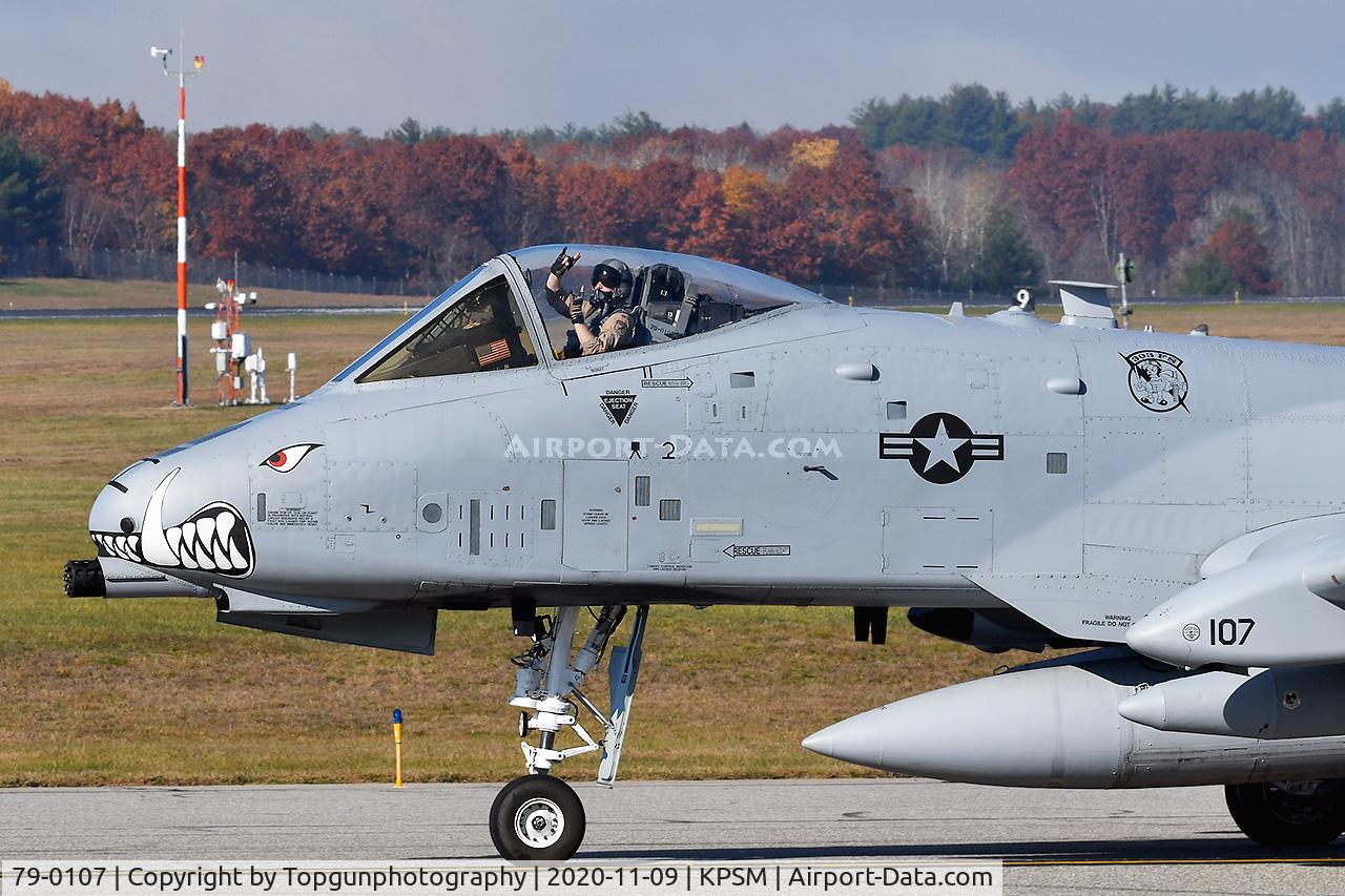 79-0107, 1979 Fairchild Republic A-10C Thunderbolt II C/N A10-0371, A-10C from Whiteman AFB