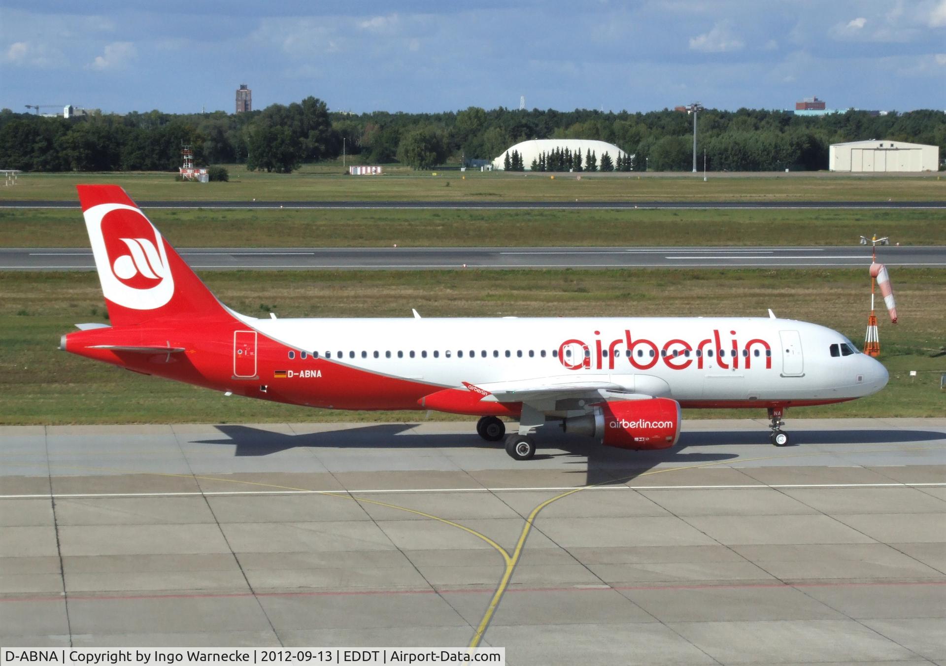 D-ABNA, 2012 Airbus A320-214 C/N 5191, Airbus A320-214 of airberlin at Berlin-Tegel airport