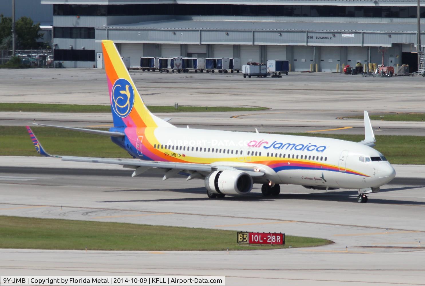 9Y-JMB, 2002 Boeing 737-8Q8 C/N 30661, Air Jamaica 737-800