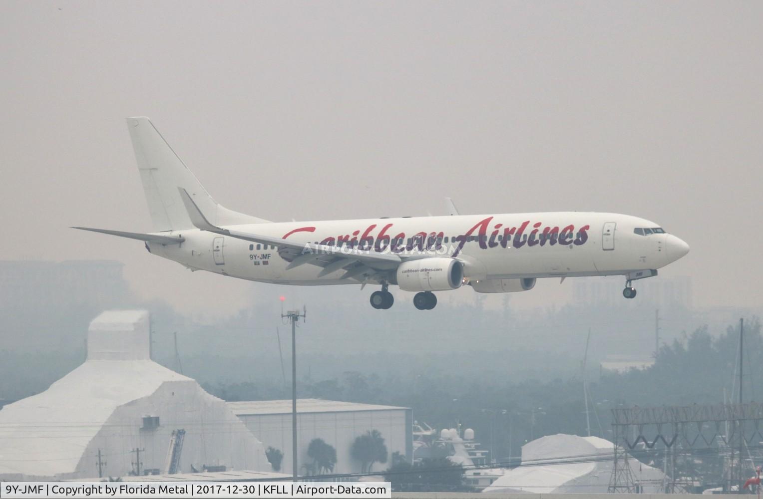 9Y-JMF, 2007 Boeing 737-8Q8 C/N 30730, Caribbean 737-800