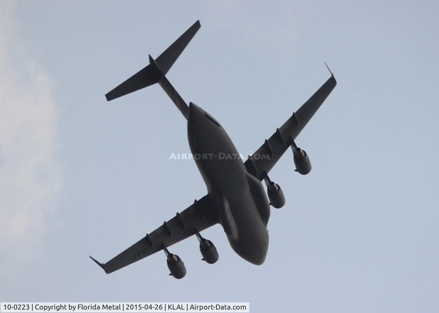 10-0223, 2013 Boeing C-17A Globemaster III C/N P-223/F260, USAF C-17A