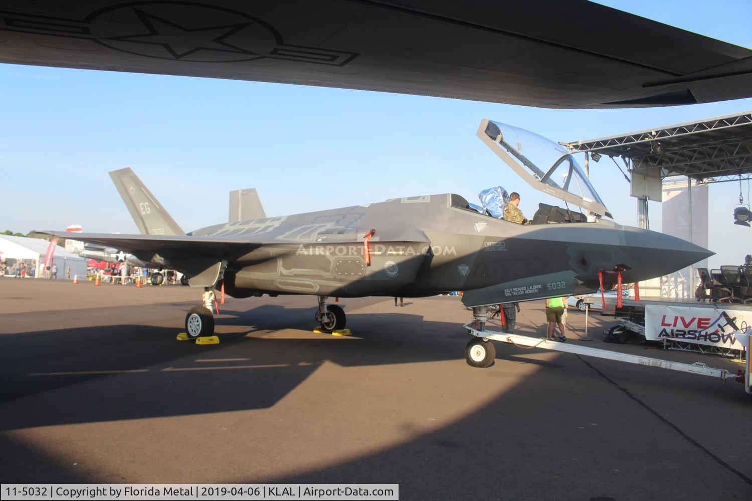 11-5032, 2011 Lockheed Martin F-35A Lightning II C/N AF-43, USAF F-35A