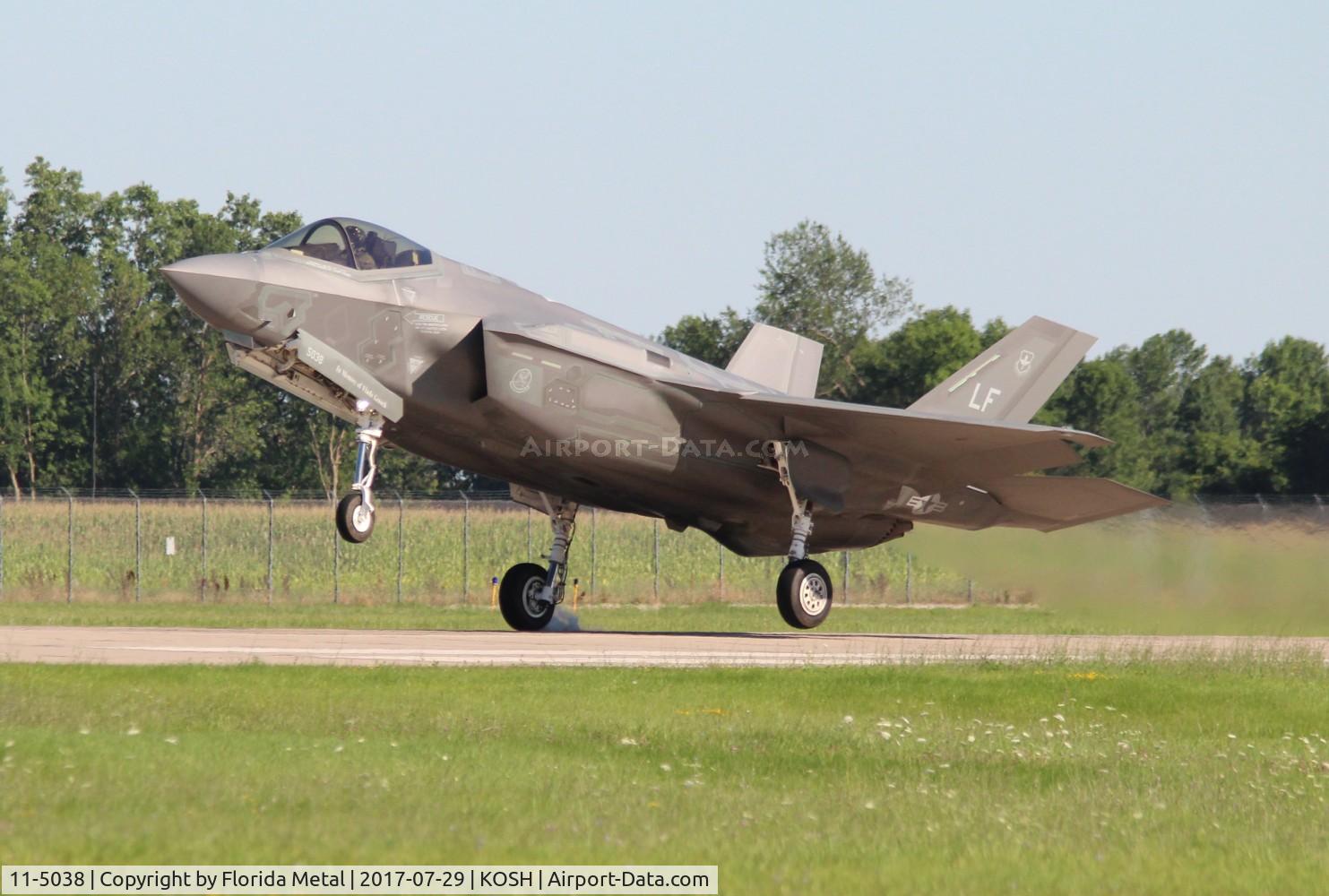 11-5038, 2011 Lockheed Martin F-35A Lightning II C/N AF-49, USAF F-35A
