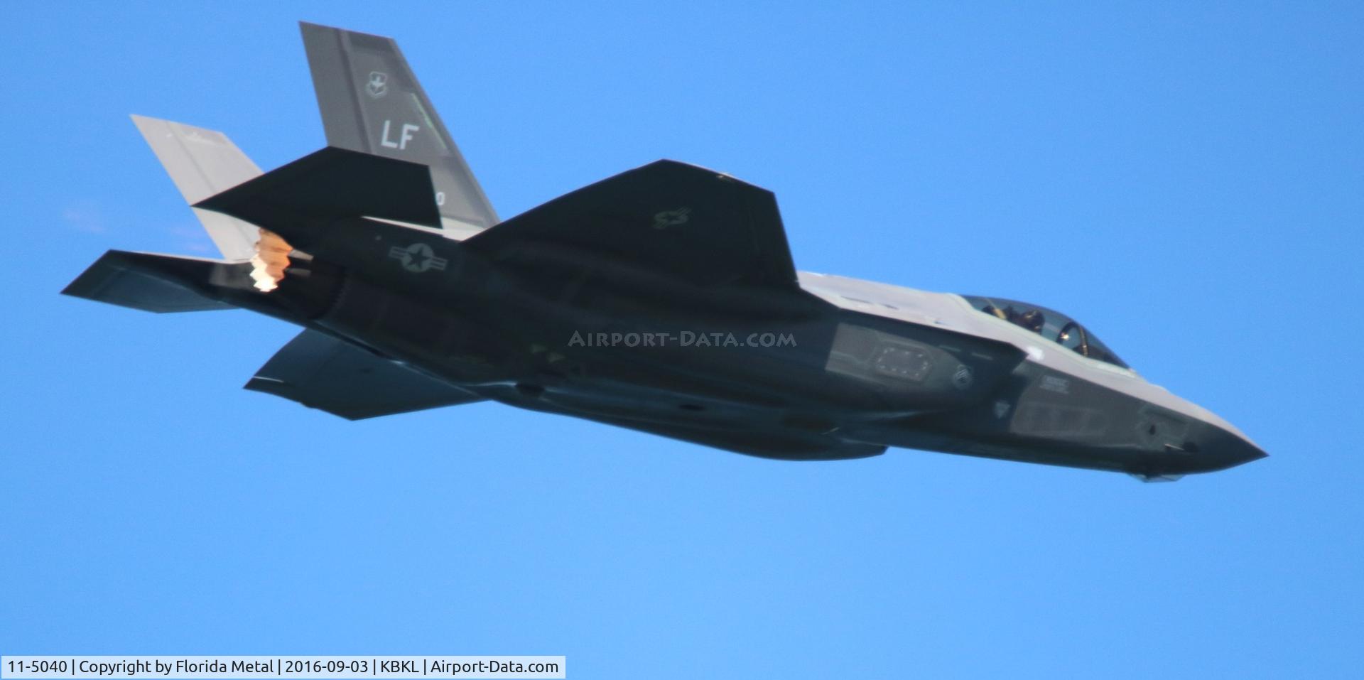 11-5040, 2011 Lockheed Martin F-35A Lightning II C/N AF-51, USAF F-35A