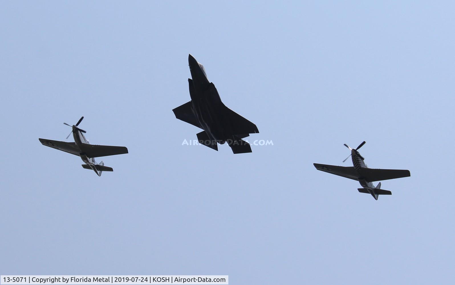 13-5071, 2015 Lockheed Martin F-35A Lightning II C/N AF-77, 3 ship heritage flight