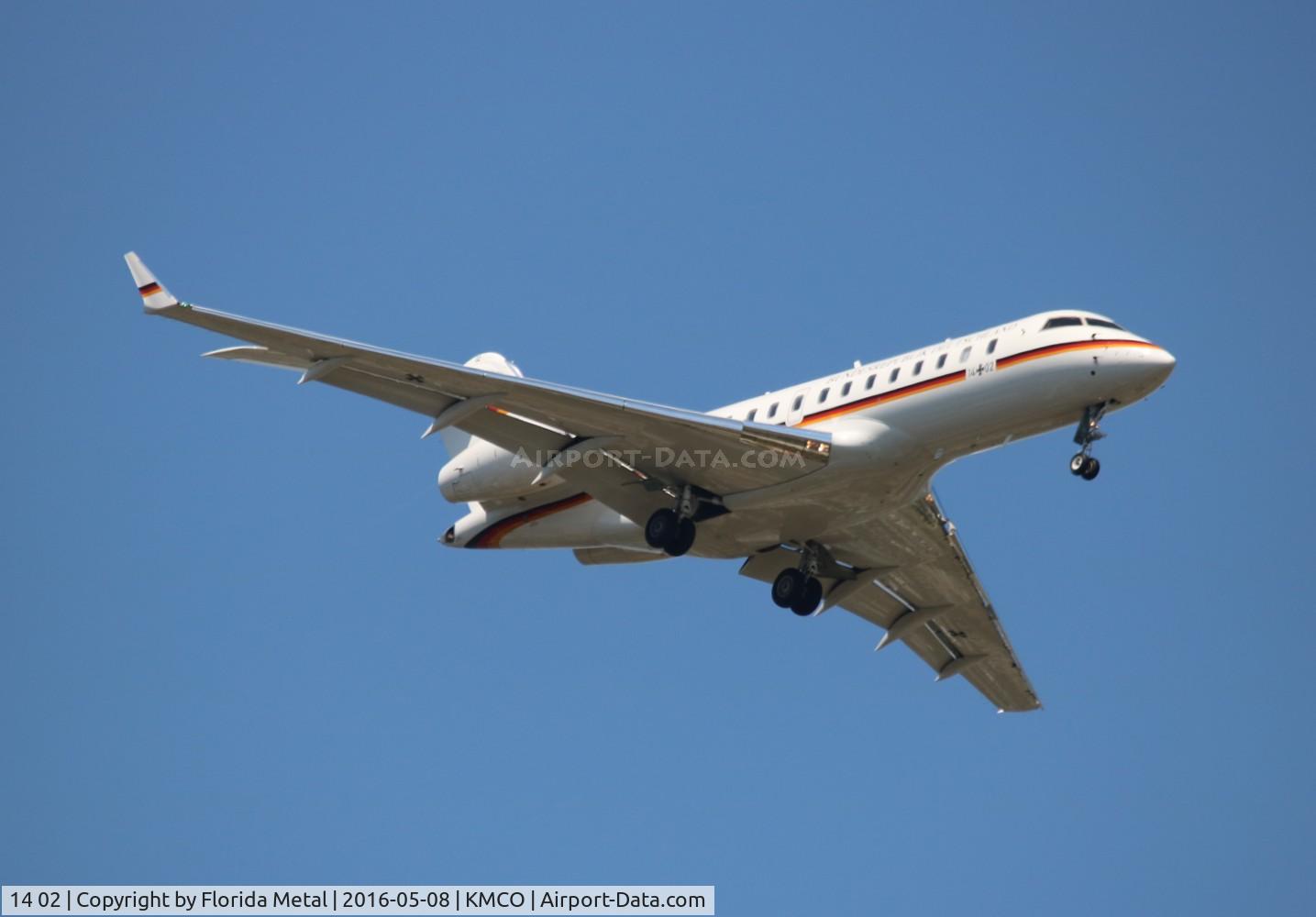 14 02, 2010 Bombardier BD-700-1A11 Global 5000 C/N 9404, Luftwaffe BD-700 Global 5000