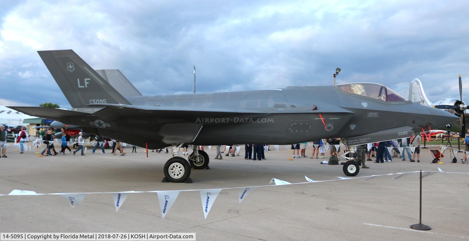 14-5095, 2014 Lockheed Martin F-35A Lightning II C/N AF-96, USAF F-35A