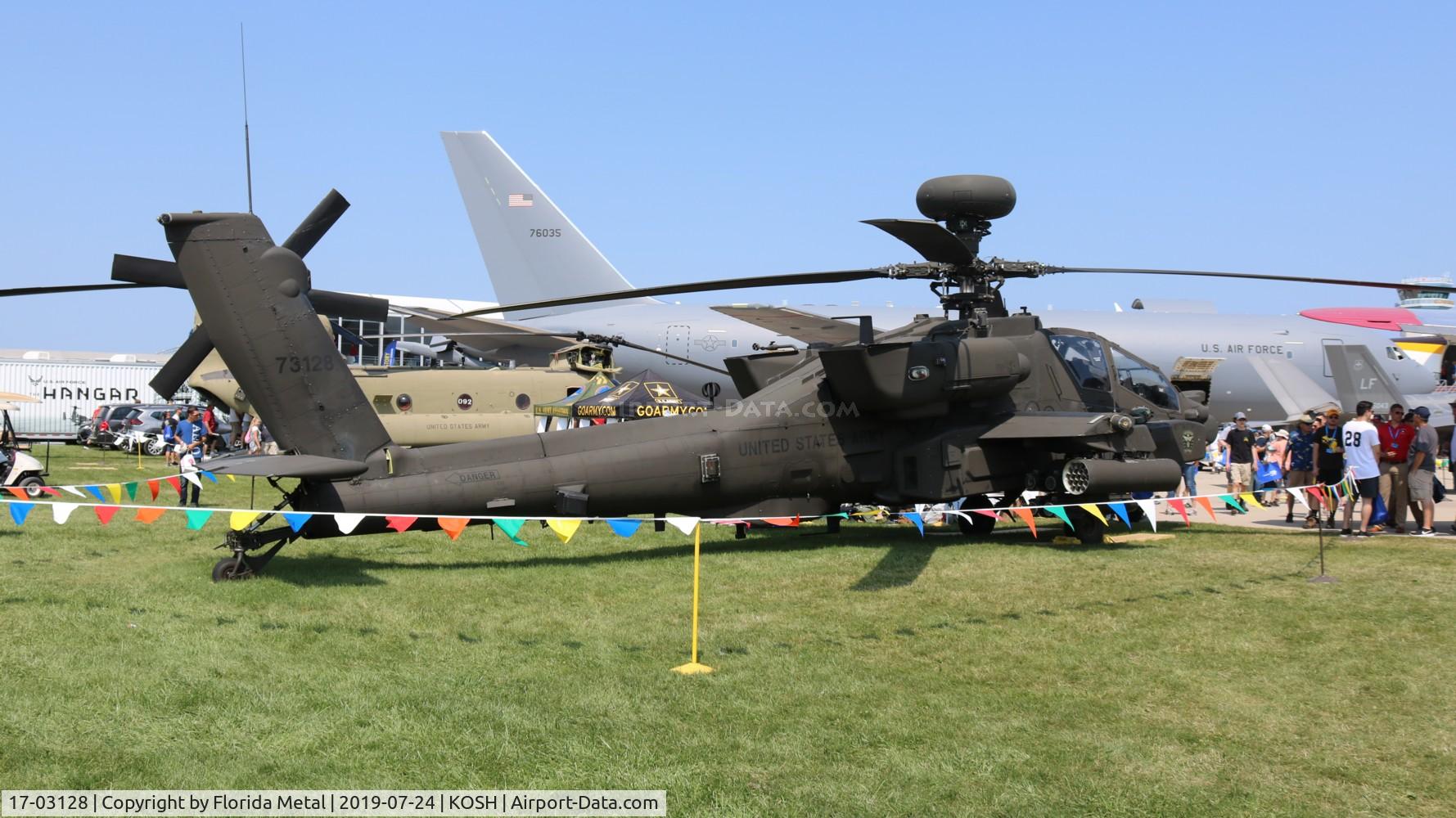 17-03128, 2017 Boeing AH-64E Apache Guardian C/N MM128, US Army AH-64