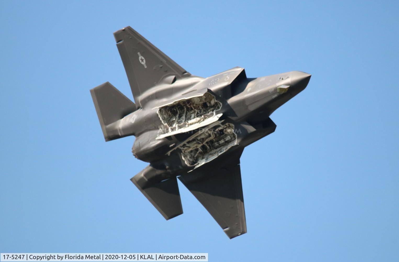17-5247, 2017 Lockheed Martin F-35A C/N AF-189, USAF F-35A