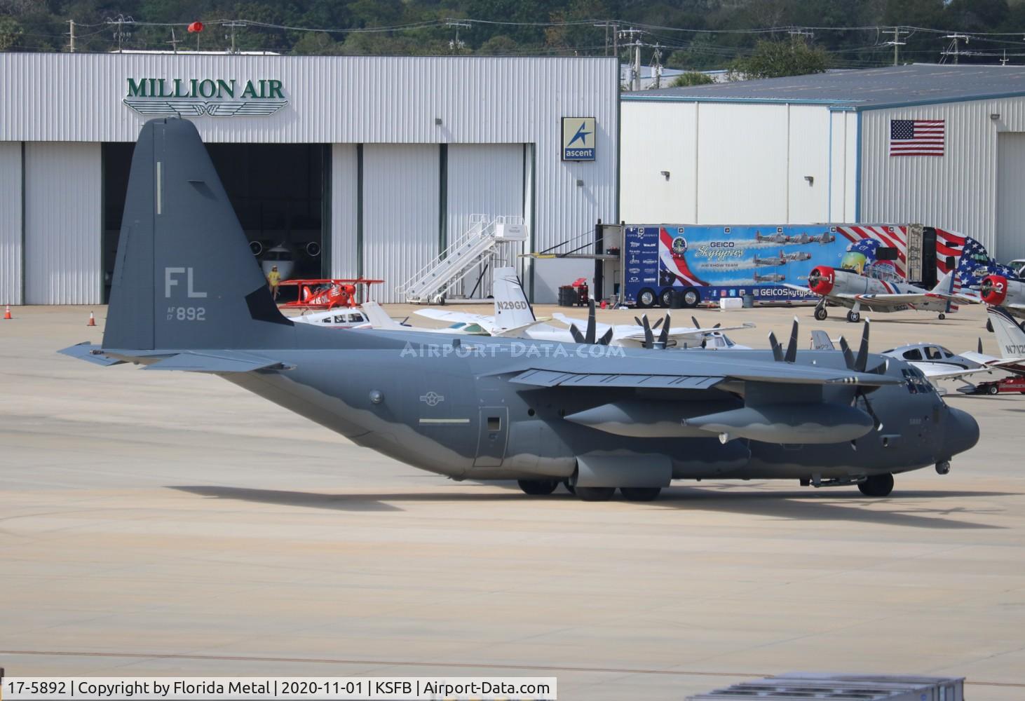 17-5892, Lockheed Martin HC-130J Combat King II Hercules C/N 382-5892, USAF HC-130J