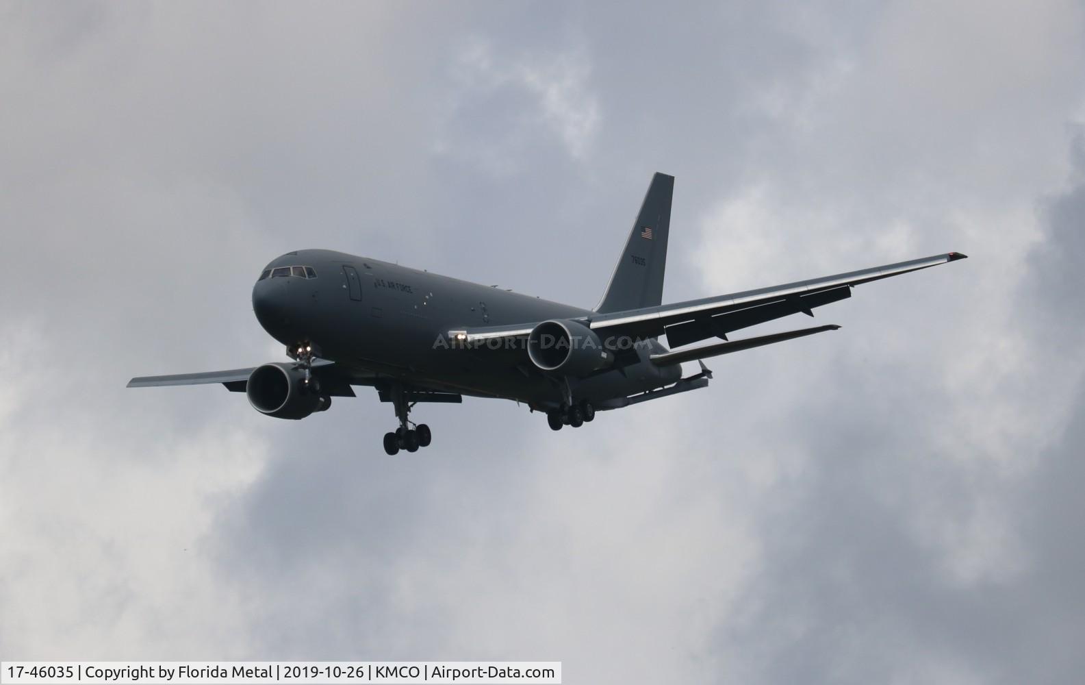 17-46035, Boeing KC-46A Pegasus (767-2LKC) C/N 41864, USAF KC-46A