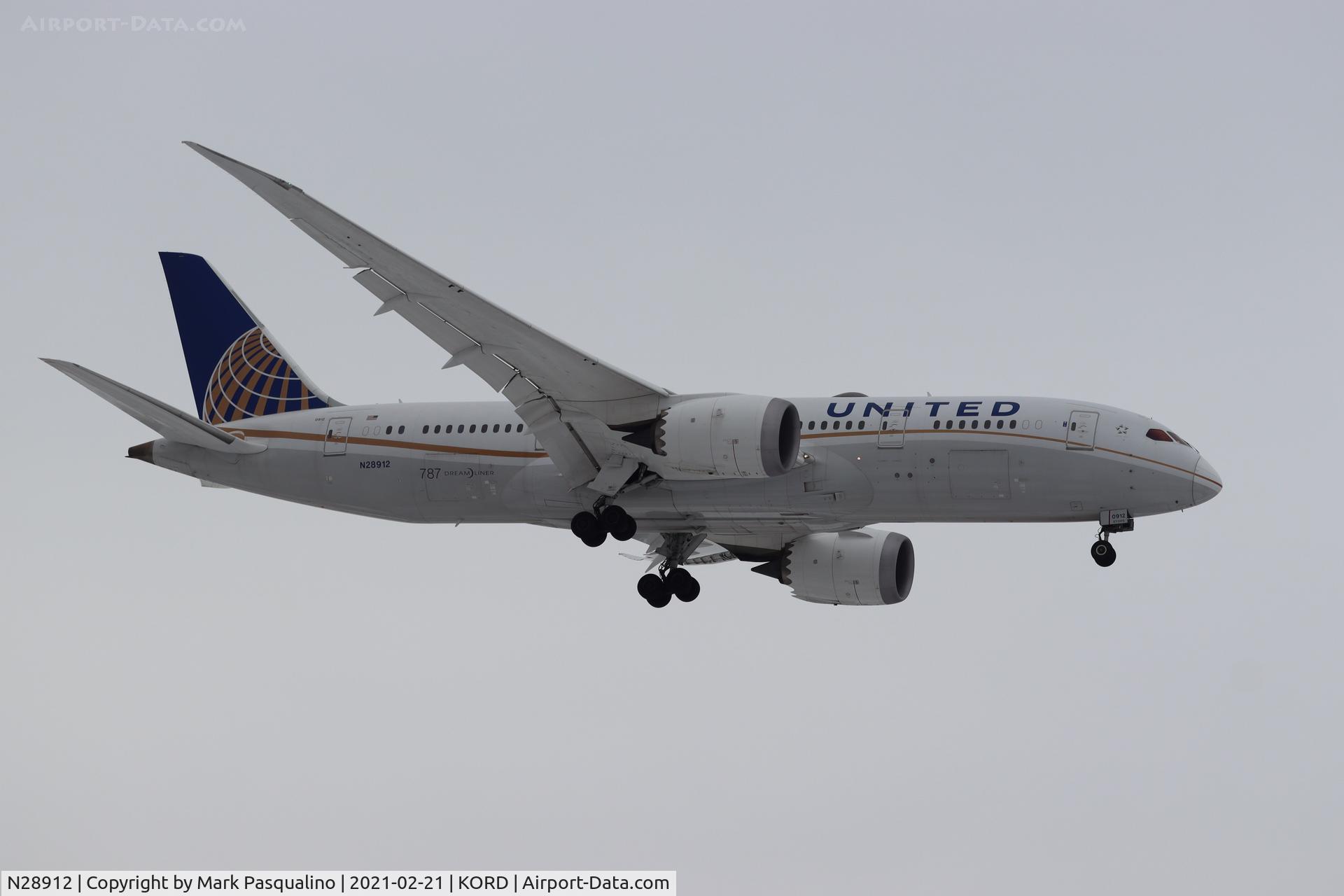 N28912, 2014 Boeing 787-8 Dreamliner C/N 34828, Boeing 787-8