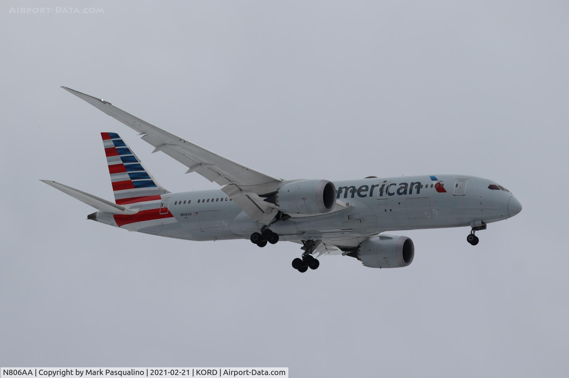 N806AA, 2015 Boeing 787-8 Dreamliner C/N 40624, Boeing 787-8