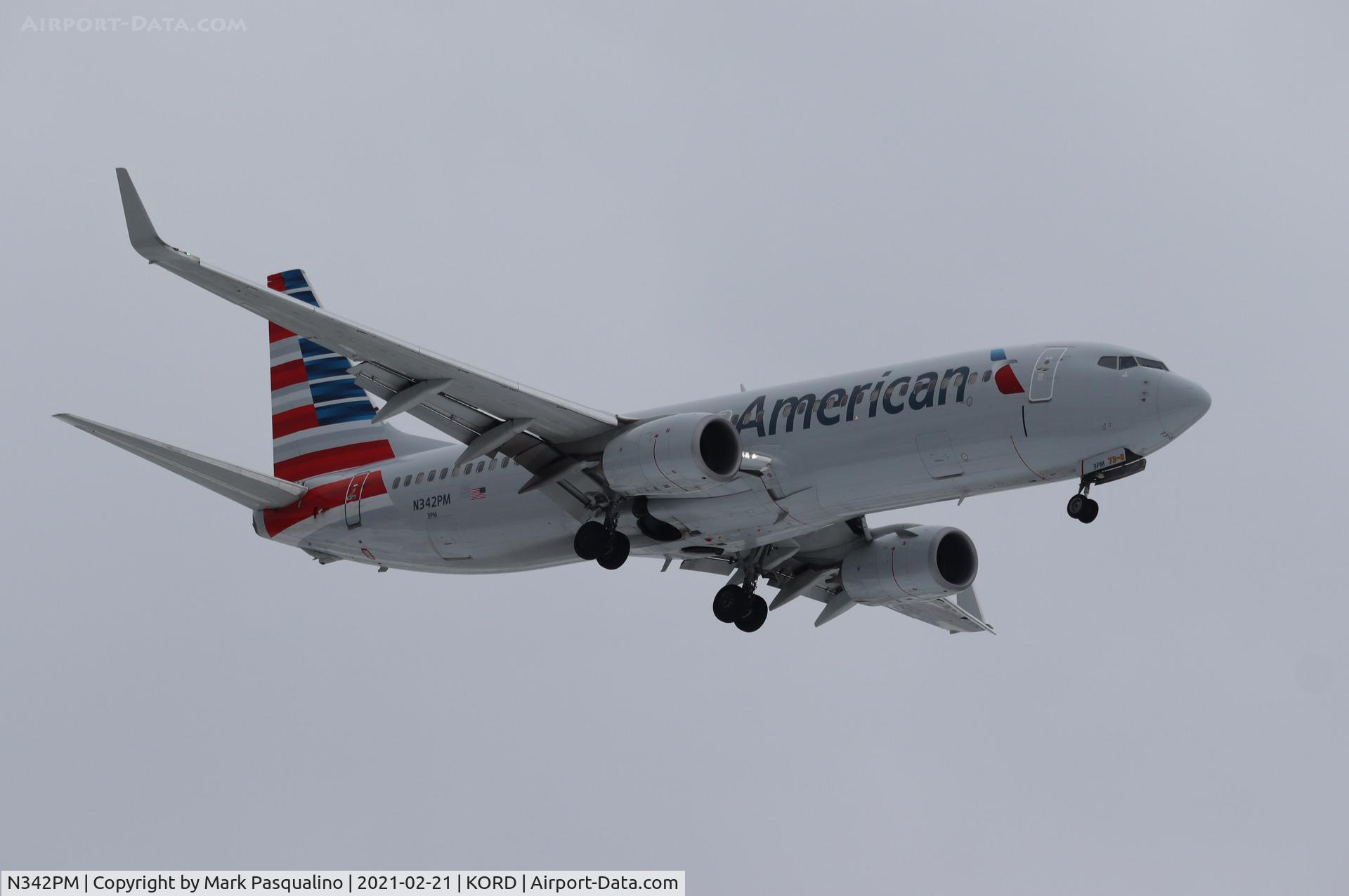 N342PM, 2017 Boeing 737-823 C/N 31269, Boeing 737-823