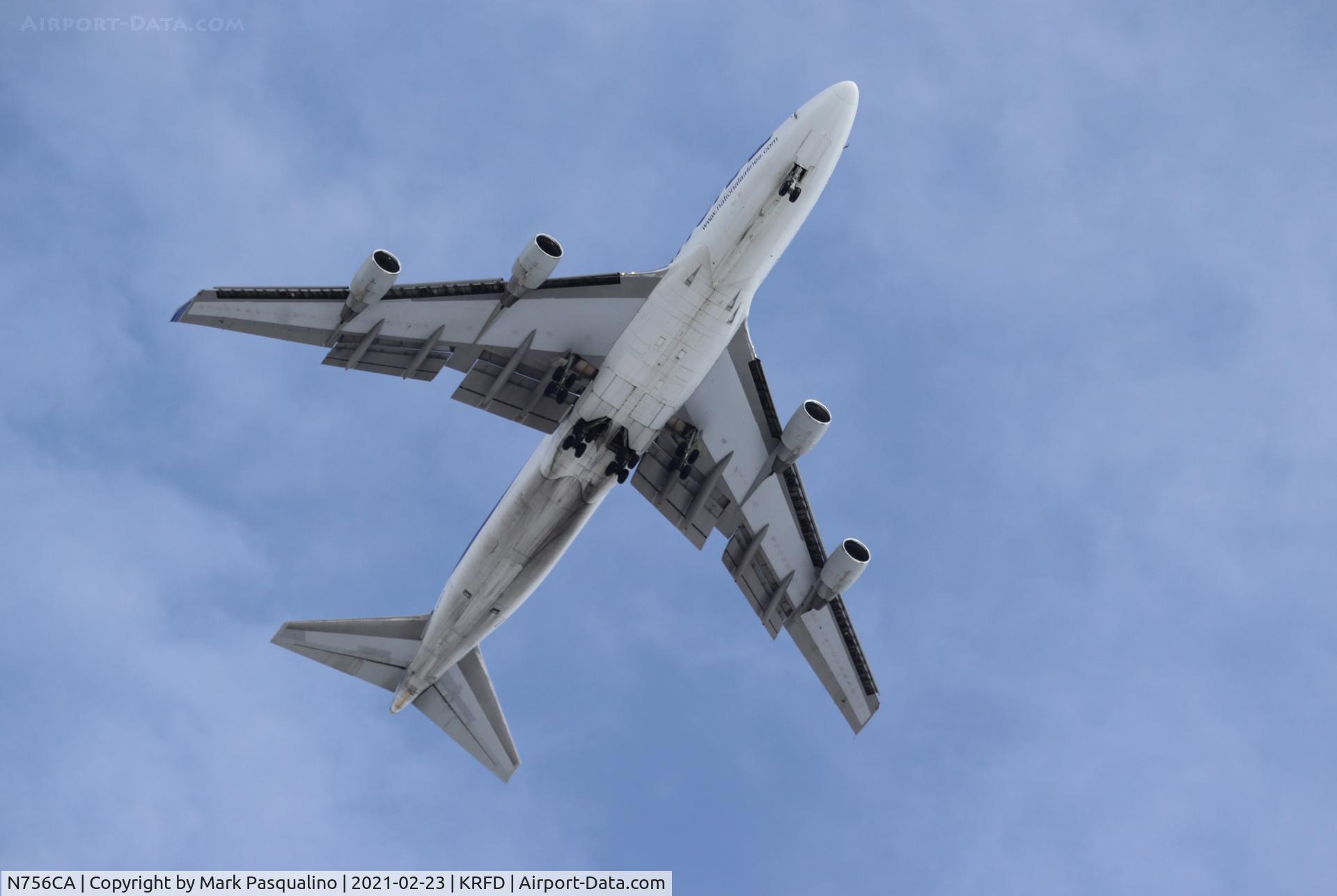 N756CA, 1992 Boeing 747-412/BCF C/N 26547, Boeing 747-412(BCF)