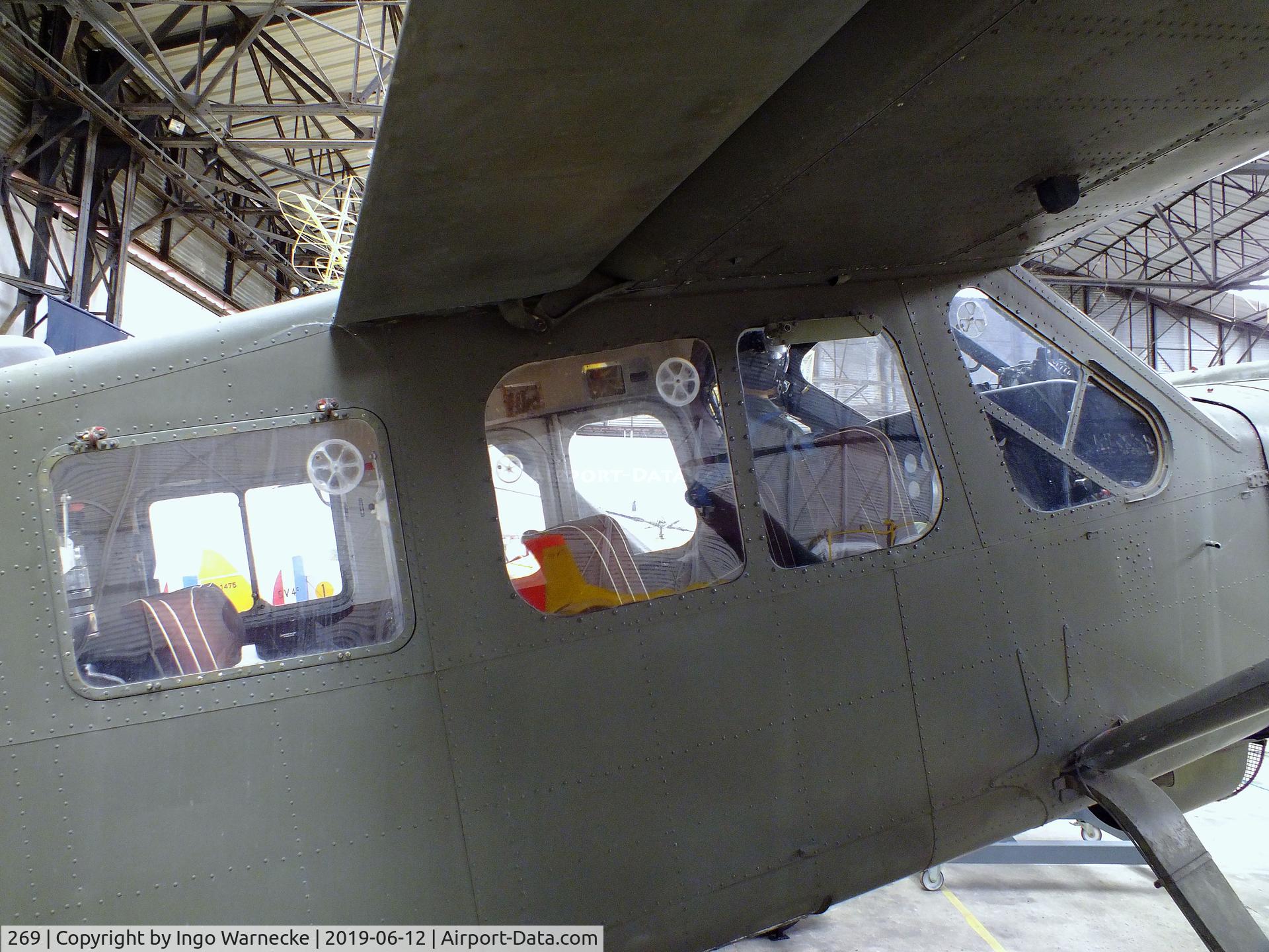 269, Max Holste MH.1521M Broussard C/N 269, Max Holste MH.1521M Broussard at the Musee de l'ALAT et de l'Helicoptere, Dax