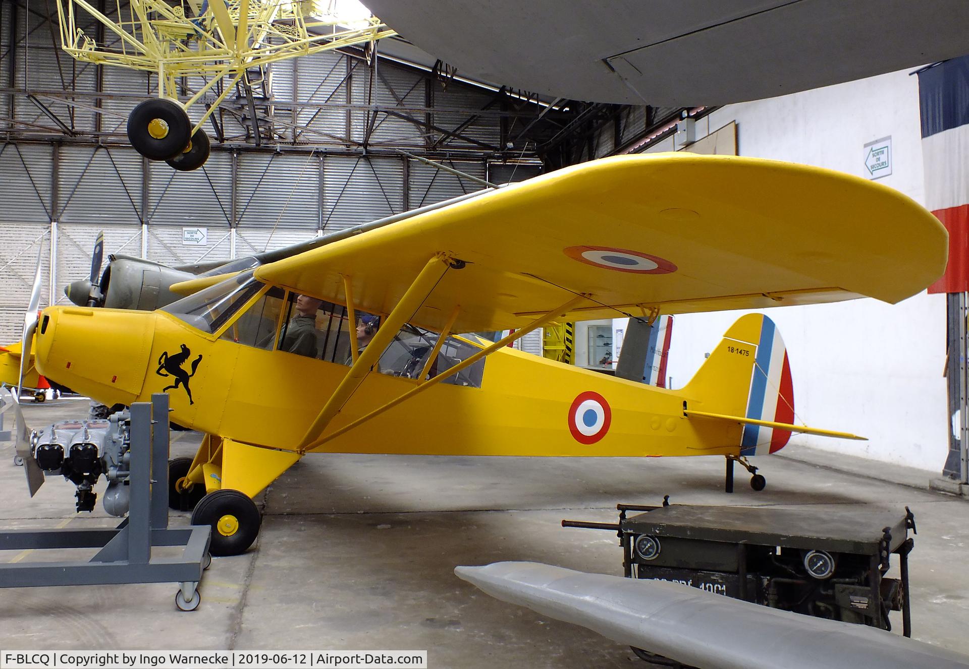 F-BLCQ, Piper PA-19 Super Cub C/N 181363, Piper L-18C Super Cub at the Musee de l'ALAT et de l'Helicoptere, Dax