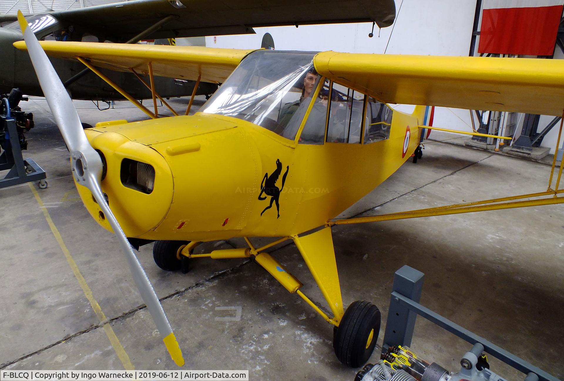 F-BLCQ, Piper PA-19 Super Cub C/N 181363, Piper L-18C Super Cub at the Musee de l'ALAT et de l'Helicoptere, Dax