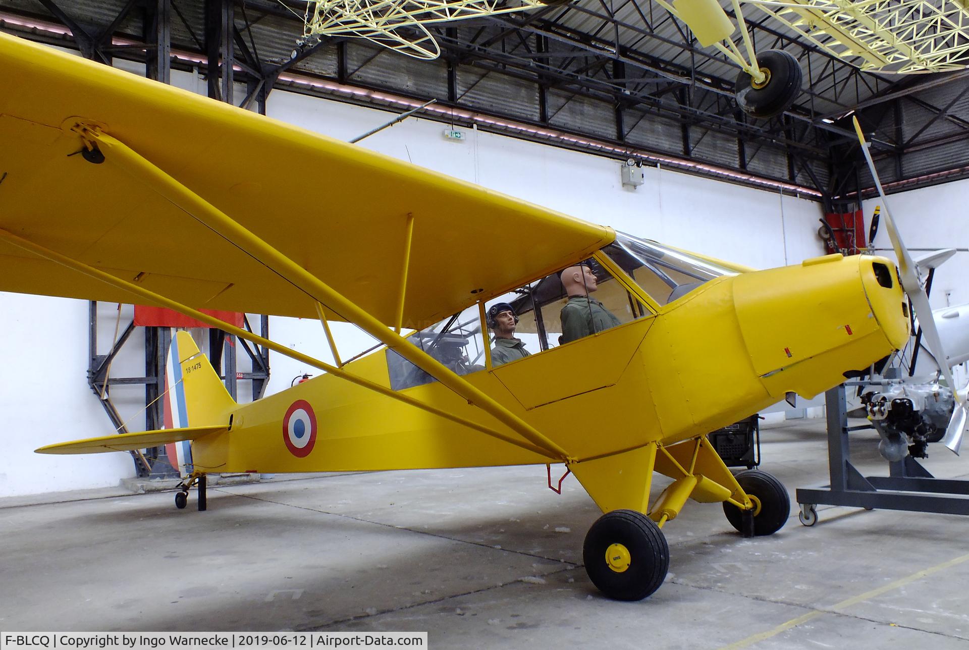 F-BLCQ, Piper PA-19 Super Cub C/N 181363, Piper L-18C Super Cub at the Musee de l'ALAT et de l'Helicoptere, Dax