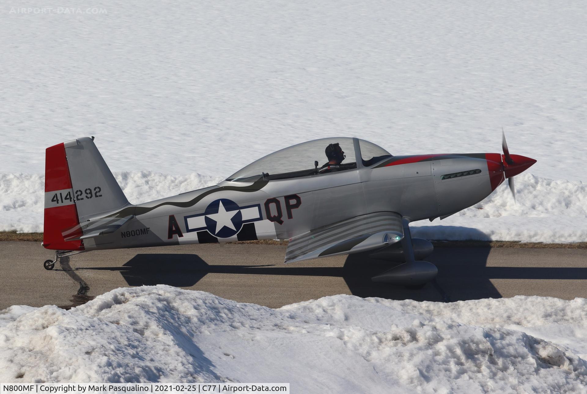 N800MF, 2020 Vans RV-8 C/N 83315, Vans RV-8