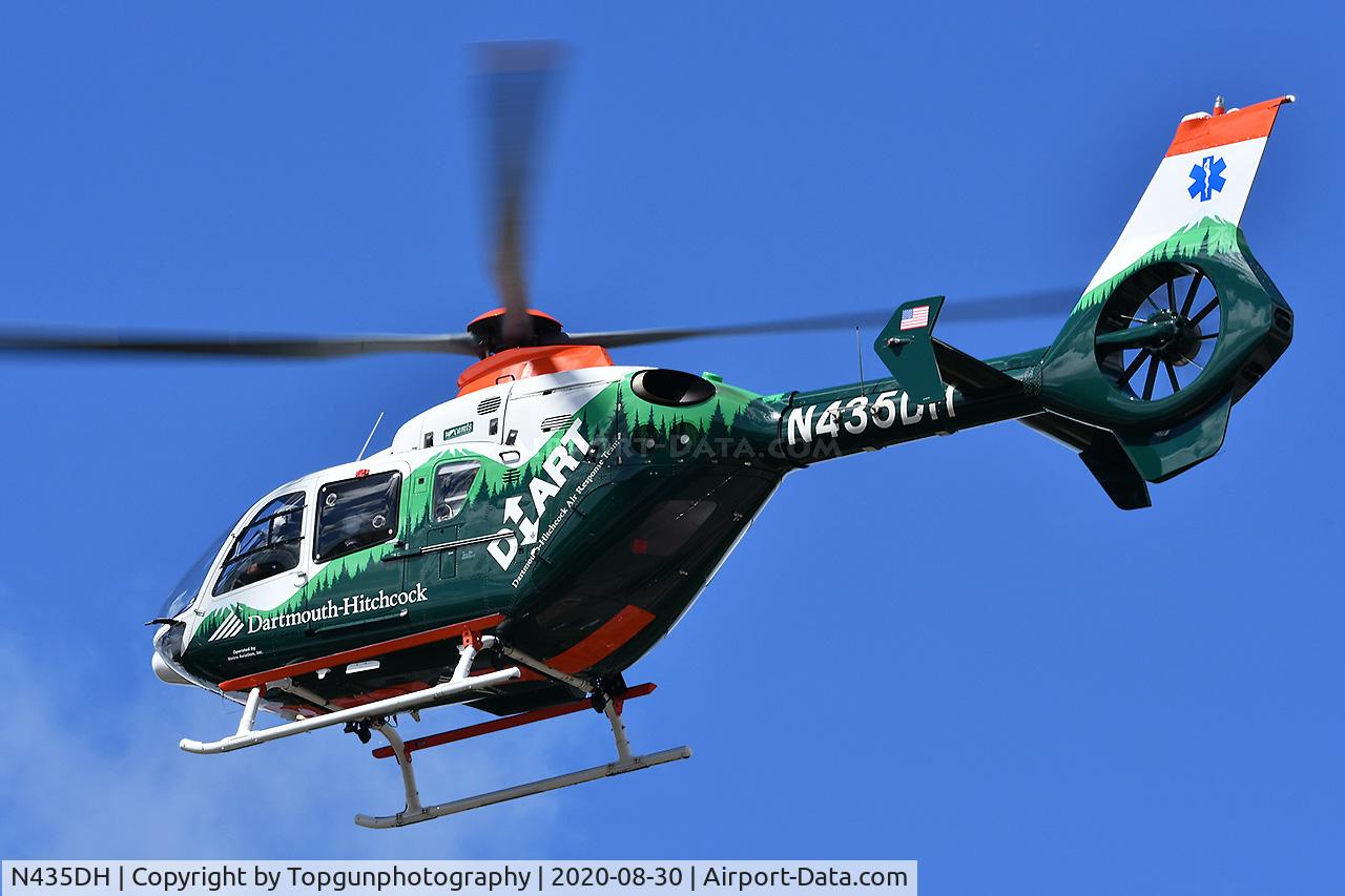 N435DH, 2016 Airbus Helicopters EC-135P-2+ C/N 1233, DART Helo lifts off from Portsmouth Hospital