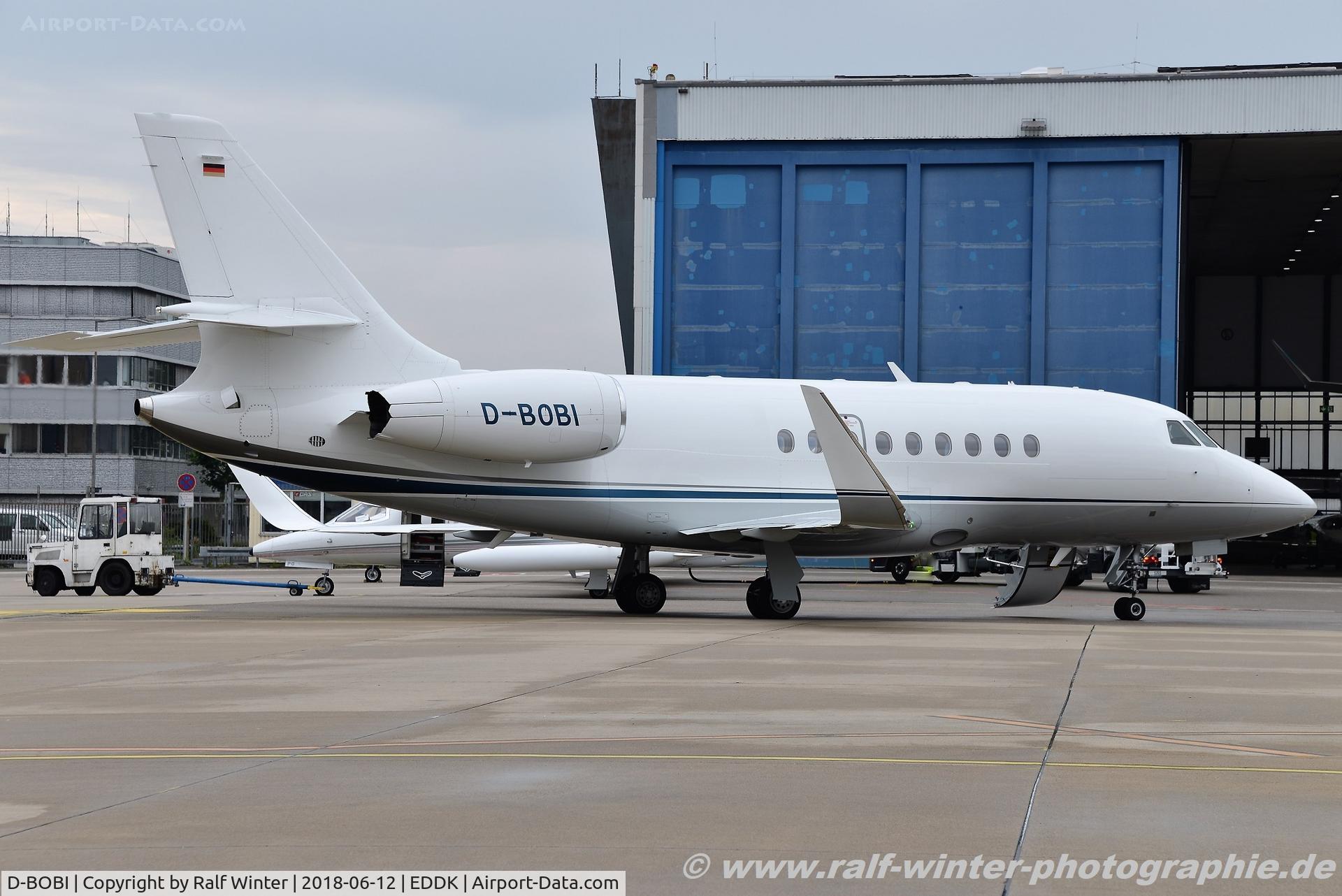 D-BOBI, 2011 Dassault Falcon 2000LX C/N 246, Dassault Falcon 2000EX - BASF AG - 246 - D-BOBI - 12.06.2018 - CGN
