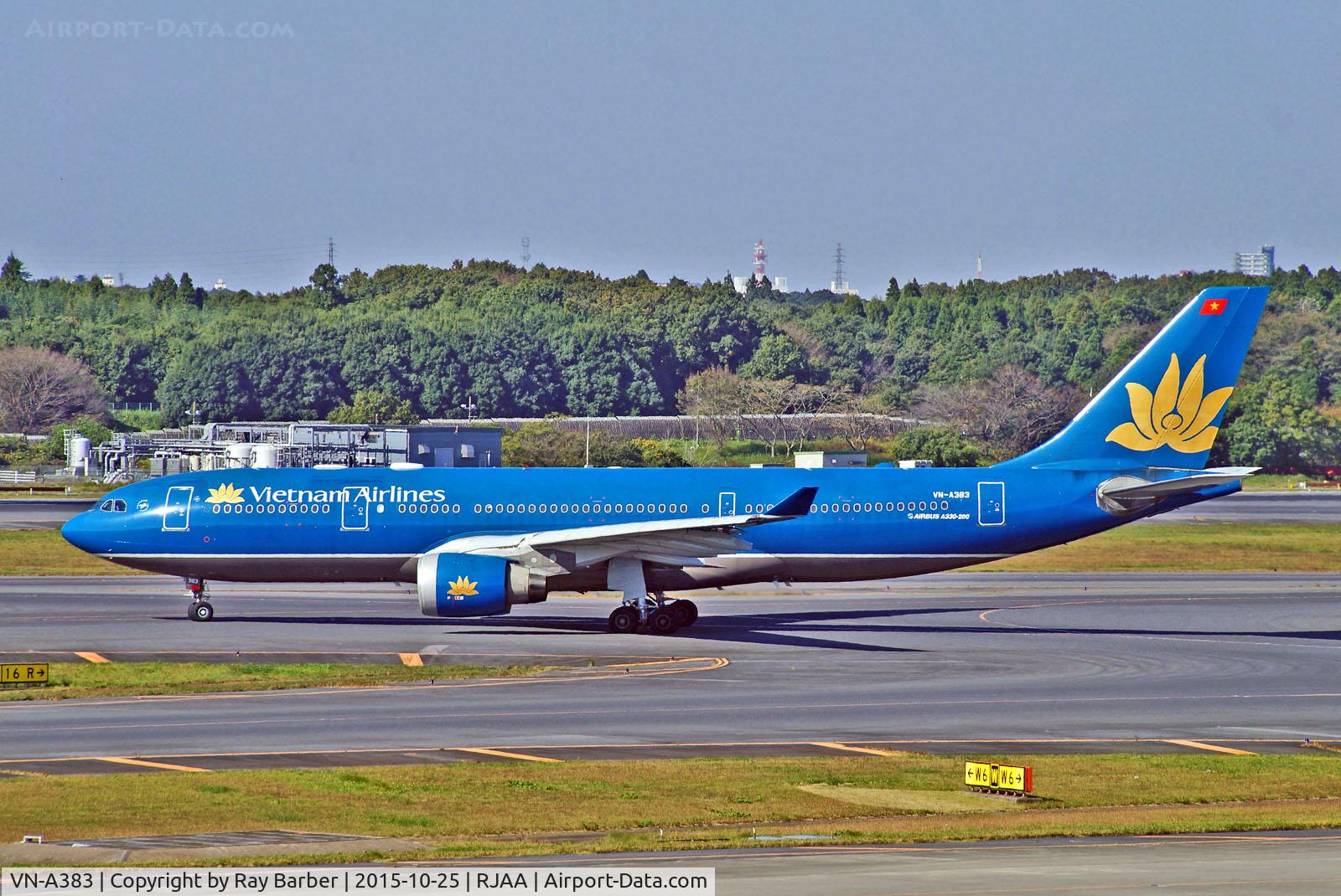 VN-A383, 2008 Airbus A330-223 C/N 946, VN-A383   Airbus A330-223 [946] (Vietnam Airlines) Tokyo-Narita~JA 25/10/2015