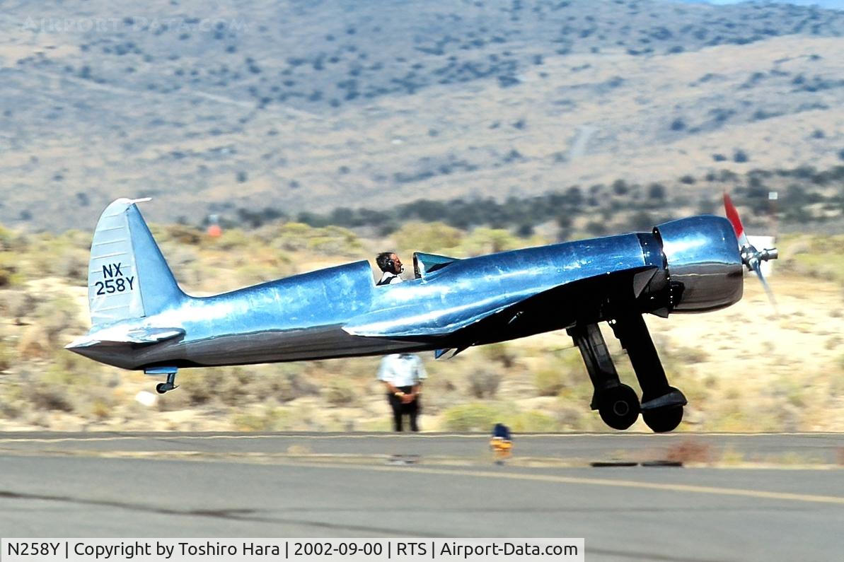 N258Y, 1935 Hughes H-1 C/N 1, at Reno Air Race 2002