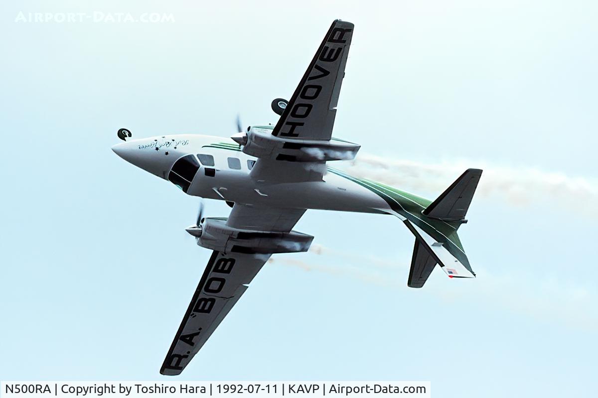 N500RA, 1972 Rockwell 500S Shrike Commander C/N 3127, only Bob Hoover could do this maneuver