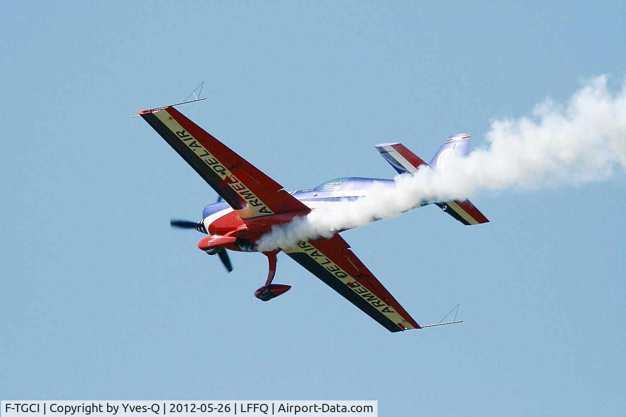 F-TGCI, Extra EA-330SC C/N 04, Extra 330SC, On display, La Ferté-Alais Airfield (LFFQ) Air Show 2012