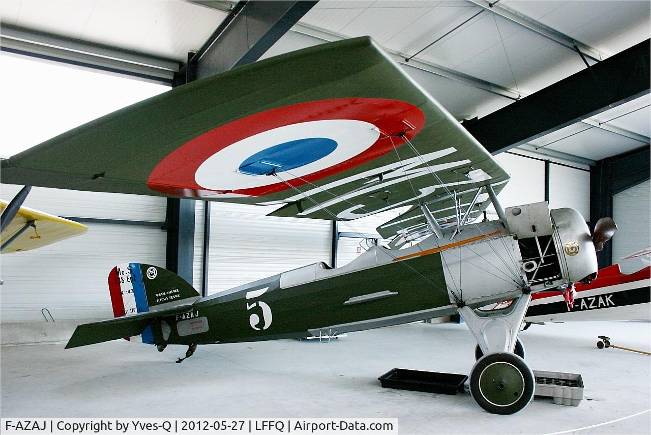 F-AZAJ, 1927 Morane-Saulnier MS-138EP-2 C/N 3220/138, Morane-Saulnier MS-138EP-2, Static display, La Ferté-Alais Airfield (LFFQ) Air show 2012