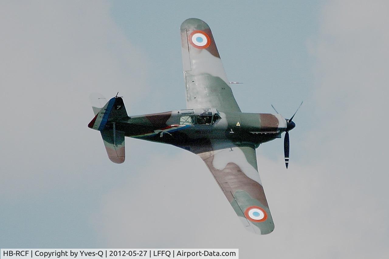 HB-RCF, 1942 Morane-Saulnier D-3801 (MS-412) C/N 194, Morane Saulnier MS-412 (EKW D-3801), On display, La Ferté-Alais ( LFFQ) 2012