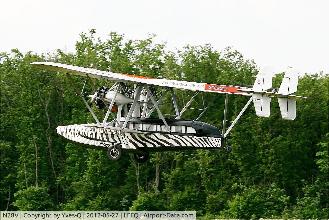 N28V, 2001 Sikorsky S-38B (Replica) C/N B414-20, Sikorsky S-38B, Take off, La Ferté-Alais Airfield (LFFQ) Air Show 2012