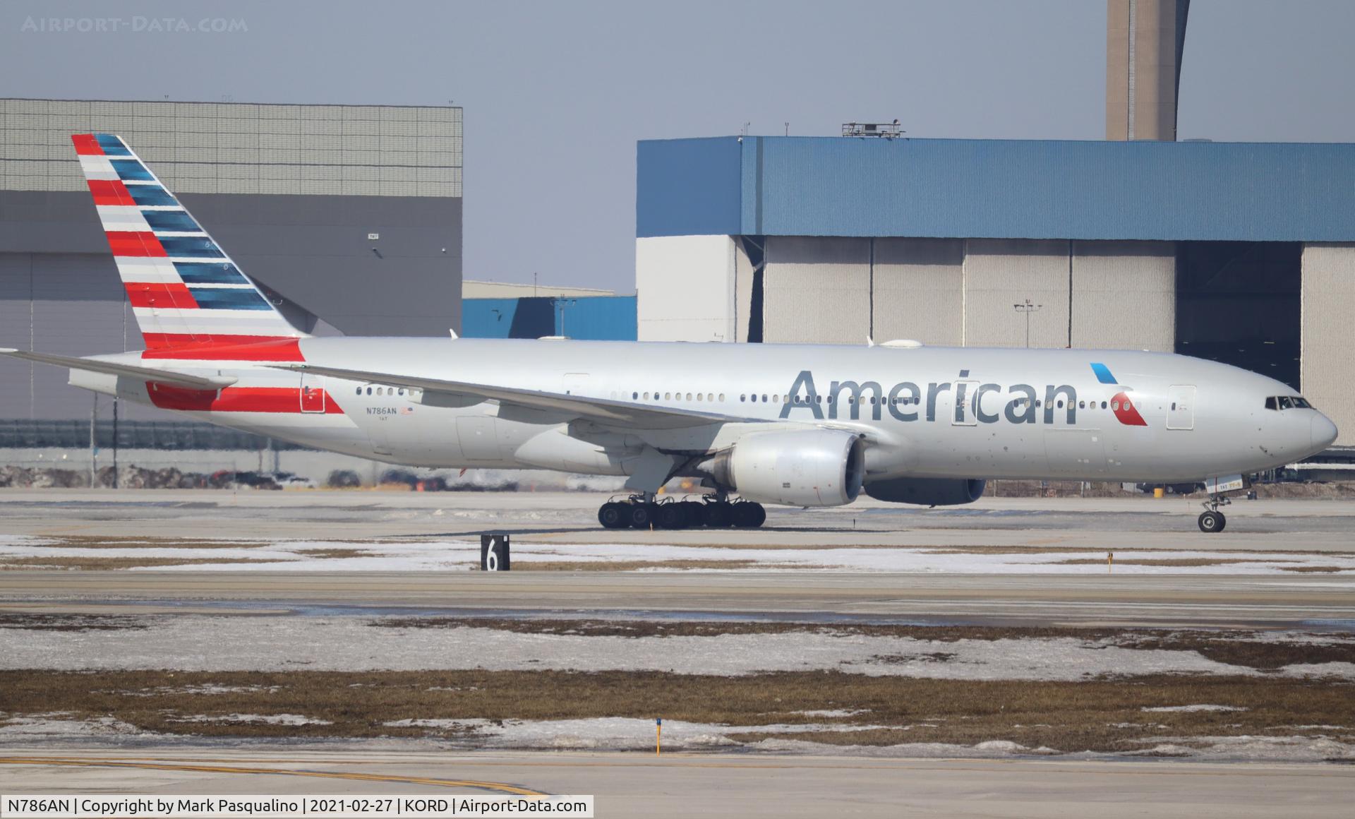 N786AN, 2000 Boeing 777-223 C/N 30250, Boeing 777-223
