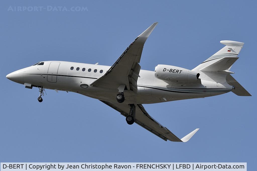 D-BERT, 2013 Dassault Falcon 2000LX C/N 271, from Paris Le Bourget