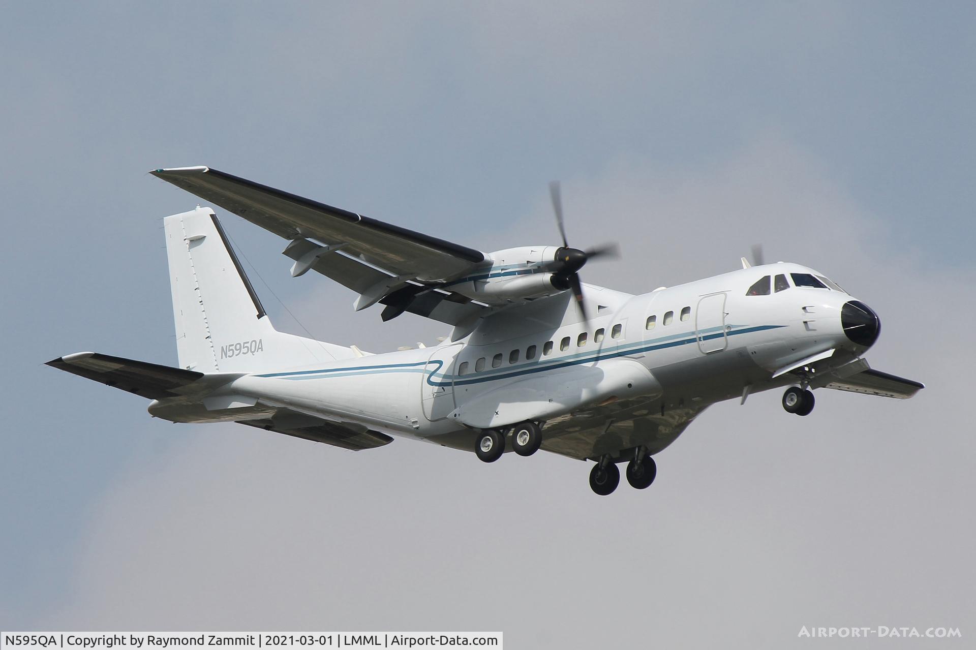 N595QA, 2004 CASA CN-235 C/N C-143, CASA CN235 N595QA