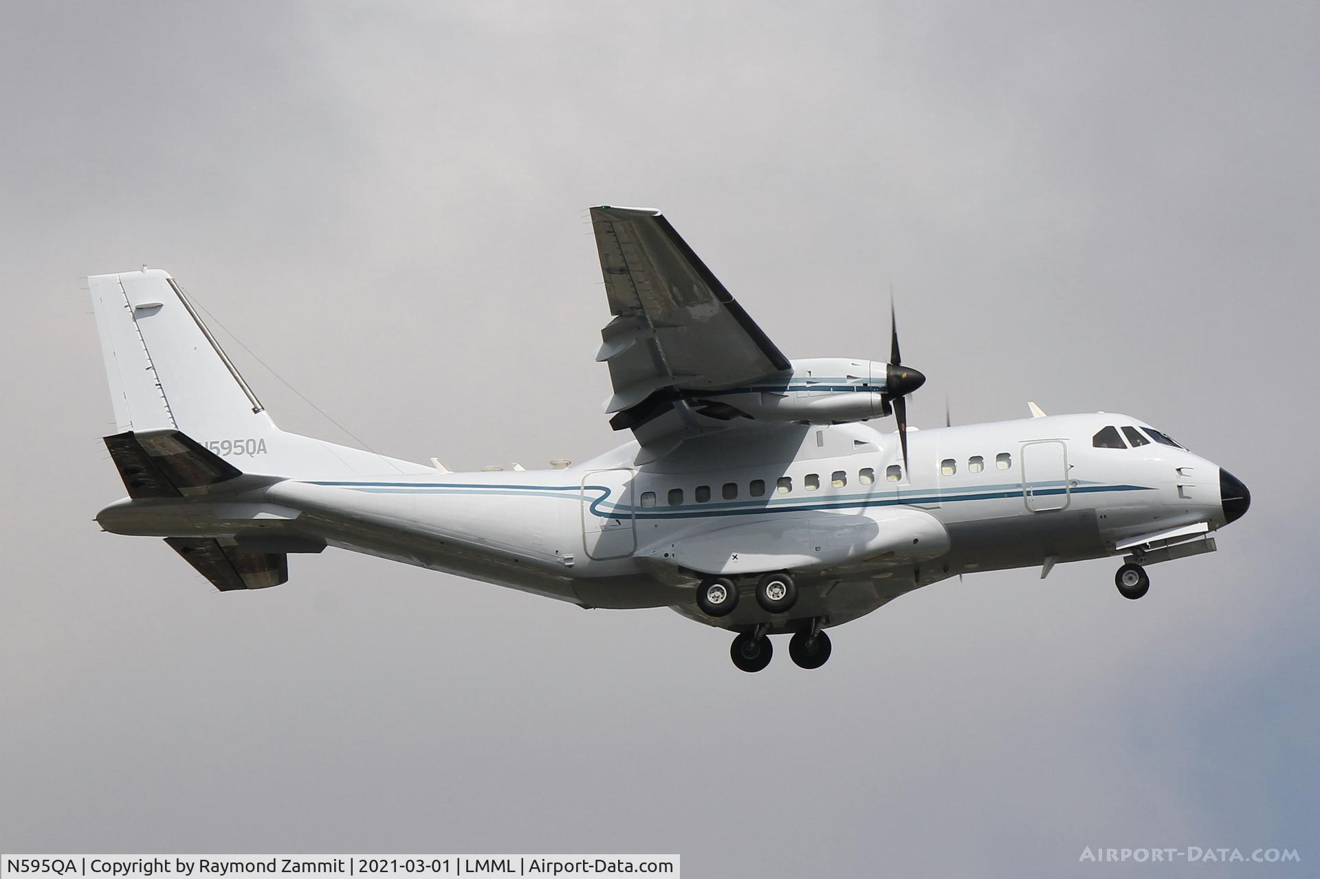 N595QA, 2004 CASA CN-235 C/N C-143, CASA CN-235 N595QA