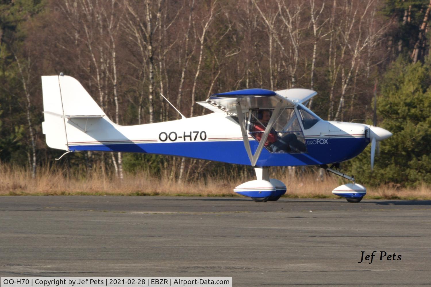 OO-H70, 2002 Aeropro Eurofox C/N 12502, At Zoersel.