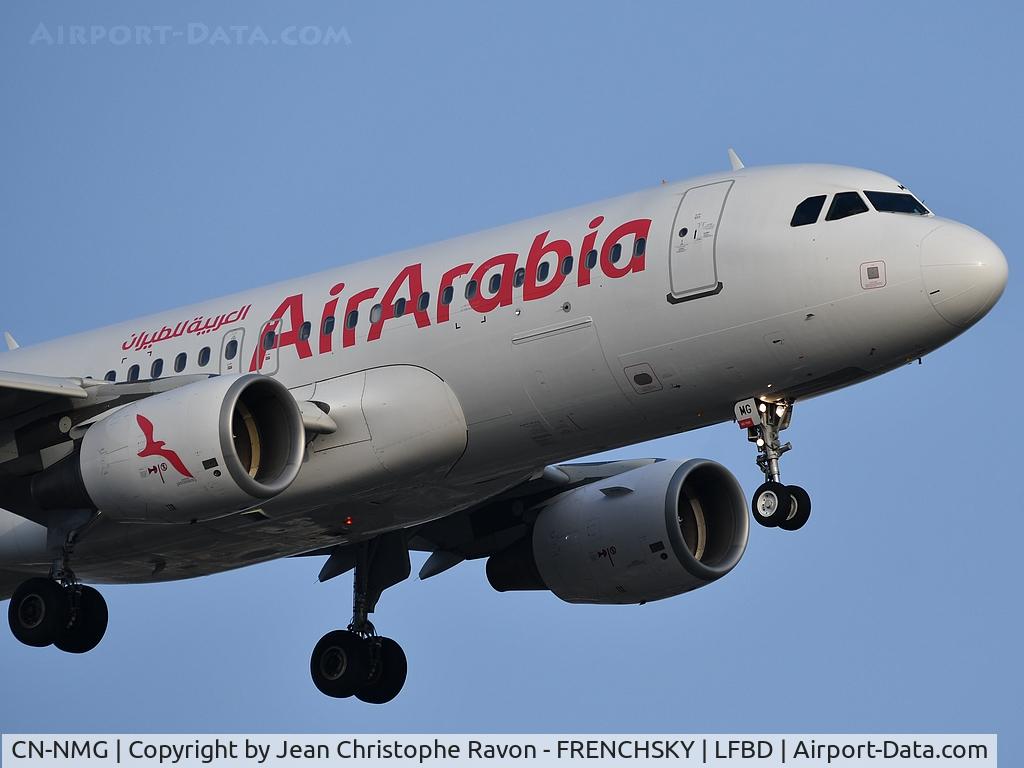 CN-NMG, 2011 Airbus A320-214 C/N 4568, Fez - Bordeaux - Fez