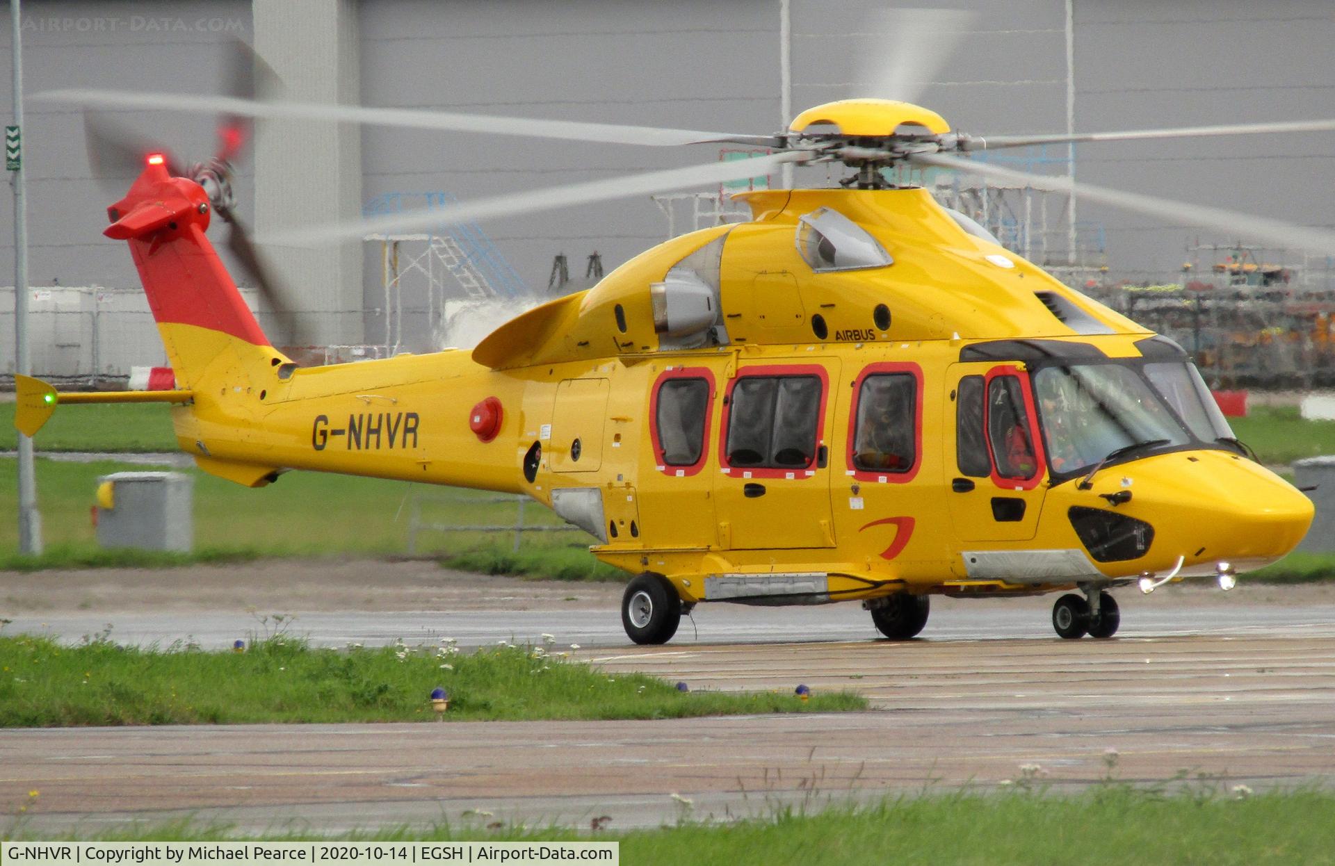 G-NHVR, 2018 Airbus Helicopters EC-175B C/N 5033, Arriving from Den Helder (DHR).