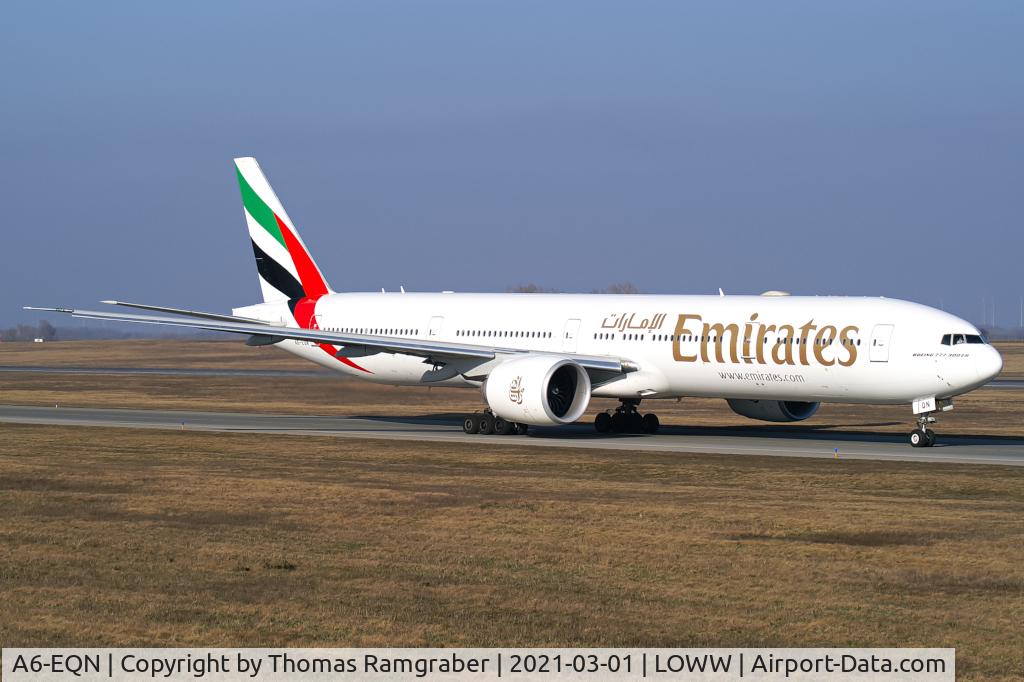 A6-EQN, 2018 Boeing 777-31H/ER C/N 42362, Emirates Boeing 777-300ER