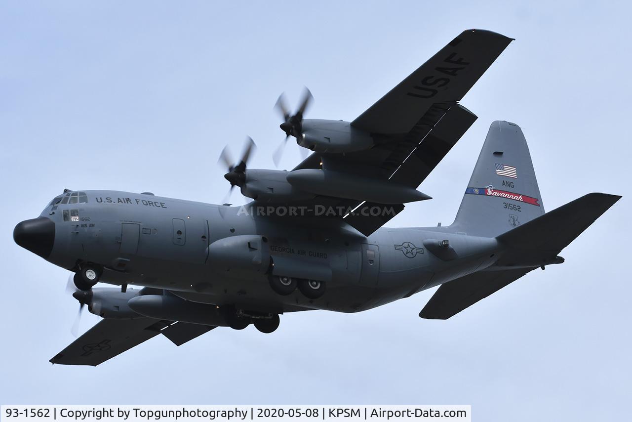 93-1562, Lockheed C-130H-3 Hercules C/N 382-5366, REACH443 Flight lead