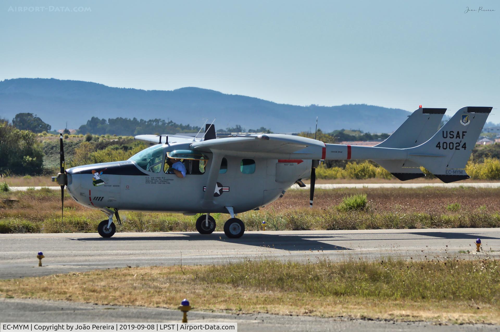 EC-MYM, 1974 Reims Cessna FTB337G Milirole C/N 0024, This photograph was taken at an event at Base Aerea nº1 in Sintra.