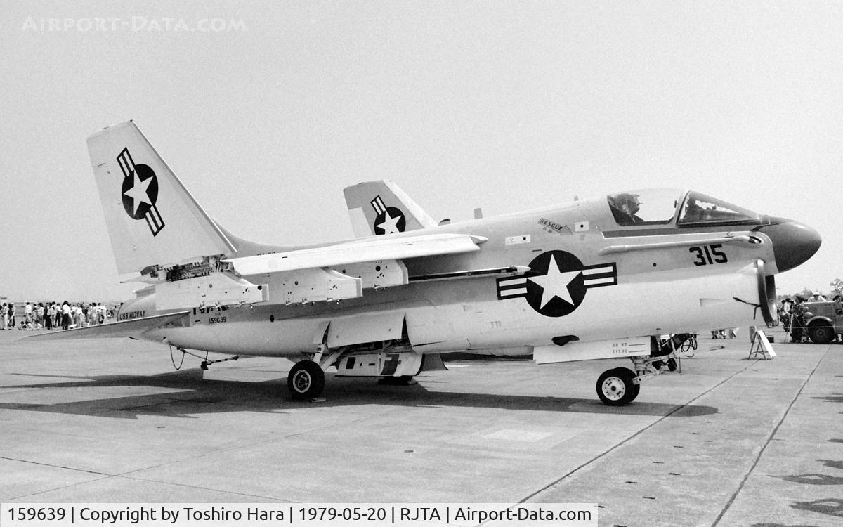 159639, LTV A-7E Corsair II C/N E-448, at NAS Atsugi open house