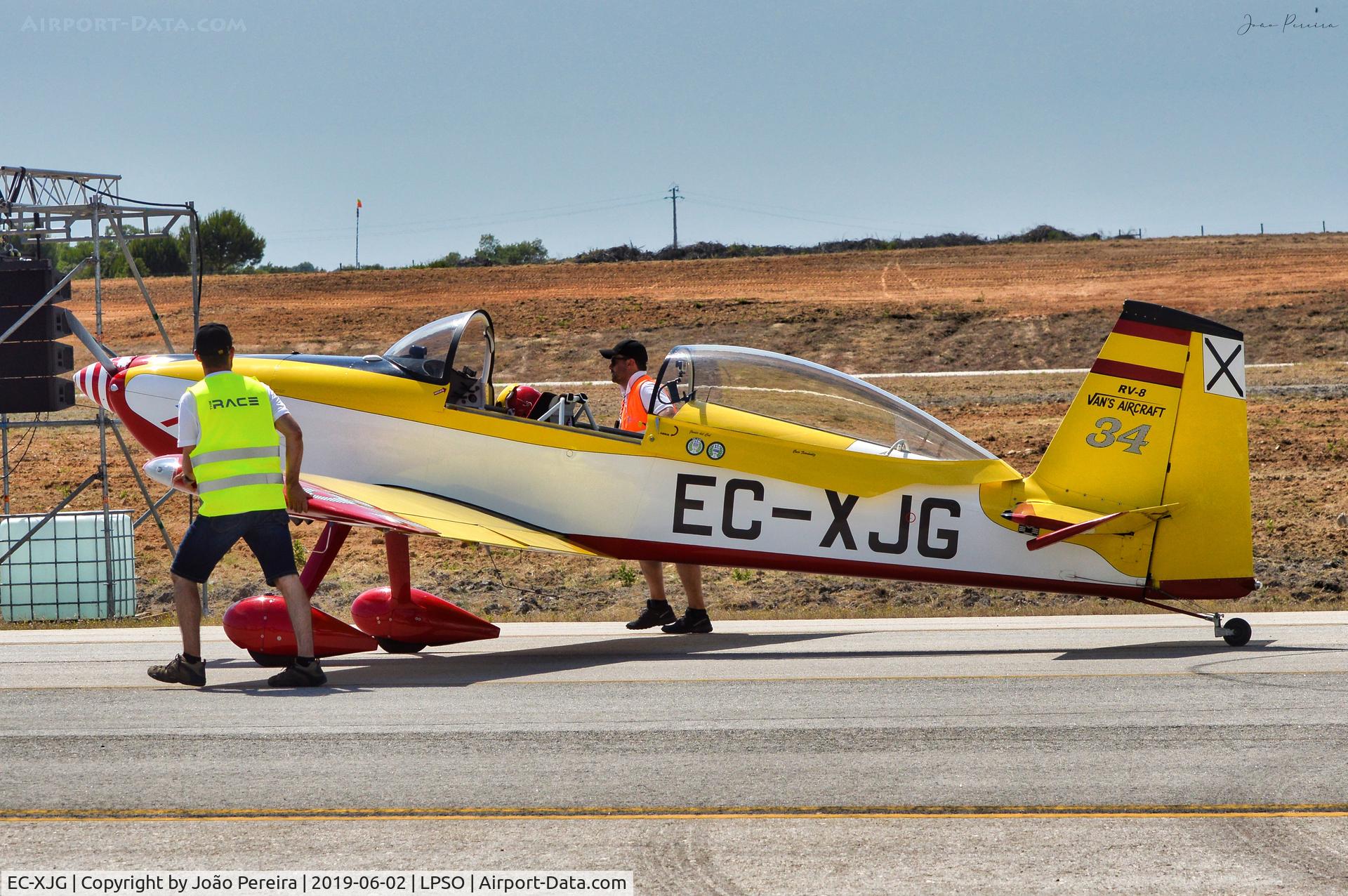 EC-XJG, Vans RV-8 C/N 08002-2307, The photo was taken at the event 